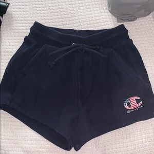 Navy Champion shorts!